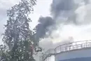 У Тюменській області спалахнуло нафтохімічне підприємство після атаки дронів