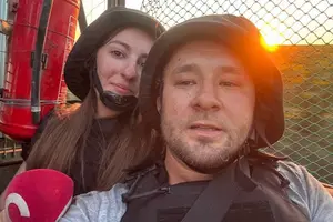 Під час атаки журналісти та військові встигли залишити пікап