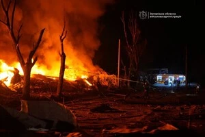 Наслідки нічної атаки ворога у Запоріжжі
