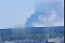 У передмісті Києва після атаки БпЛА спалахнула масштабна пожежа (відео)