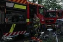 У Дарницькому районі Києва уламки дрона пошкодили нежитлове приміщення