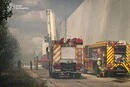 Удар по логістиці на Київщині: рятувальники гасять пожежу у Броварському районі (фото)
