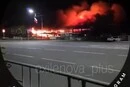 В окупованому Єнакієвому спалахнув ТЦ «Галактика»: перед пожежею чули вибухи