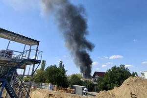 Масштабна пожежа у приватному секторі Бортничів