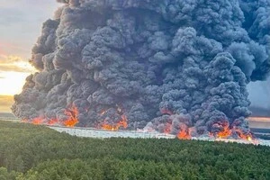 Наслідки одного з ударів по логістичному центру Wildberries
