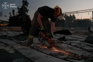 Рятувальники поставили крапку в аварійно-відновлювальних роботах в Оболонському районі столиці