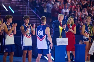 Дональд Трамп не раз був ініціатором змагань під власним патронатом