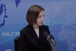 Президентка Молдови Мая Санду заявила, що Росія навмисно спрямувала частину дронів до МолдовиФ