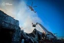Ліквідація наслідків атаки на Київщину: рятувальники показали ситуацію на об'єктах (фото)