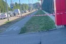 Поблизу гіпермаркету на столичних Позняках виявлено боєприпас від ракети Х-101 (фото)