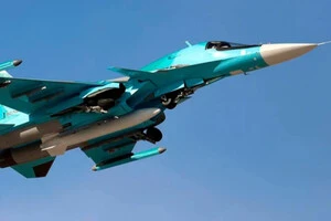 Російський Су-34 пошкоджено за 650 км від фронту