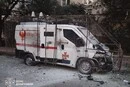 На Донеччині росіяни атакували FPV-дронами броньований автомобіль ДСНС