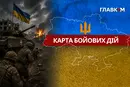 Карта бойових дій в Україні станом на 25 серпня 2026 року
