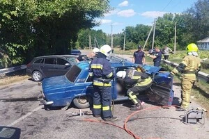 Зіткнення двох авто на Обухівщині. Внаслідок аварії 46-річний водій ВАЗ від отриманих травм загинув на місці події