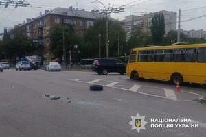 ДПТ на перехресті проспекту Європейського Союзу та вулиці Вишгородської у Києві 26 серпня 2026 року