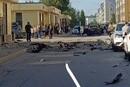 Авто з військовим РФ вибухнуло серед білого дня у Петербурзі (фото, відео)