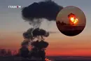 На Київщині горять склади, пожежа супроводжується вибухами