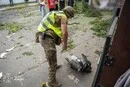 Уламки «Шахеда» впали біля житлових будинків у центрі Києва: перші деталі 