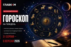 Астрологічний прогноз на 31 серпня – 6 вересня 2026 року