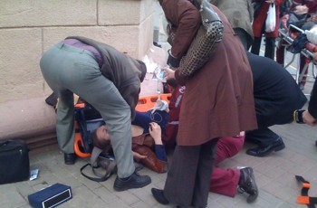 Взрыв в Минске: «Такое чувство, что людей разорвало на куски» (Фото)