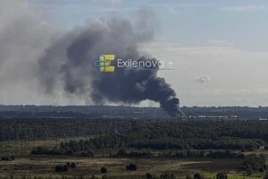 Комплекс «Новатек» загорівся після українського удар