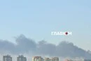 У Голосіївському районі Києва почалася пожежа після атаки РФ