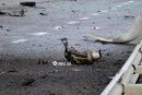Уламки російського дрона впали на дорогу в Дарницькому районі