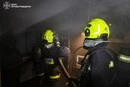 Російський дрон влучив у багатоповерхівку в Кропивницькому