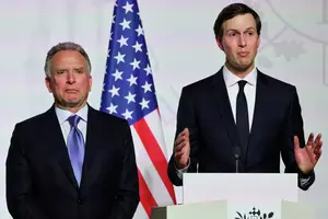 Спецпосланці Трампа Стів Віткофф (зліва) і Джаред Кушнер
