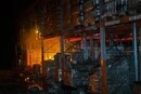 На Одещині після атаки РФ спалахнув склад із продуктами