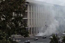 Під час зустрічі Зеленського з посланцями Трампа у центрі Києва сталася пожежа