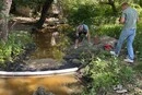 У річці на Київщині після атаки дронів виявили небезпечні речовини 