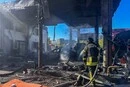 У Голосіївському районі дрон впав на територію АЗС, є постраждалі