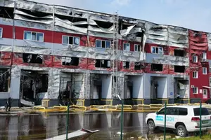 Склад ЮНІСЕФ у Білогородці Київської області, який було пошкоджено внаслідок атаки 19 липня 2026 року