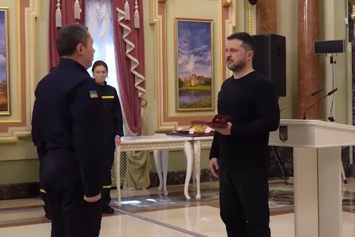 Зеленський розповів про подвиг рятувальників під час повномасштабної війни