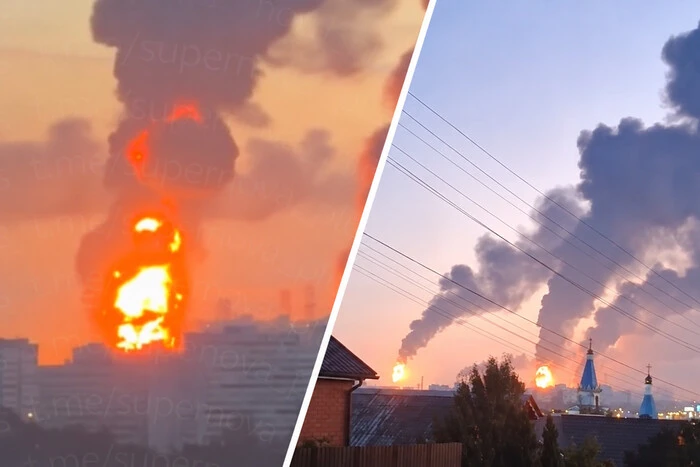 Момент удару по Московському НПЗ потрапив на відео
