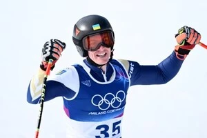 Дмитро Шеп’юк під час зимових Олімпійських ігор 2026 року в Борміо, Італія