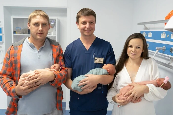 Рідкісна подія. Трійня та двійня за добу народилися в обласному перинатальному центрі Київщини
