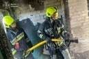 У Дарницькому районі Києва після обстрілу горить складське приміщення