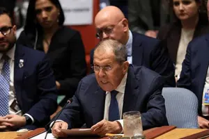 Під час виступу в ООН Лавров також говорив про Мінські домовленості