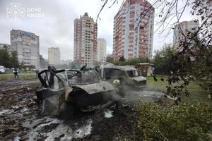 Наслідки російського удару по Києву