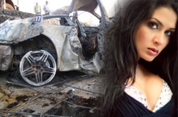 В «Порше» депутата сгорела известная модель (ФОТО)
