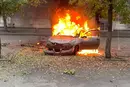 Окупанти атакували дроном авто іноземних журналістів у Слов’янську (фото)