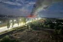 Окупований Луганськ атакували безпілотники: горить ТЦ «Стройцентр»