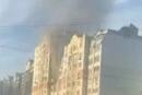 У Печерському районі столиці дрон влучив у багатоповерхівку (відео)