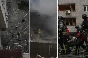 Російський безпілотник влучив у житловий будинок біля посольства Ізраїлю