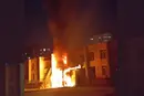 У Києві шахед упав на будівлю дитсадка (відео)