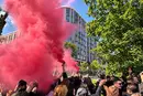На столичних Теремках тривають протести через будівництво теплотраси 
