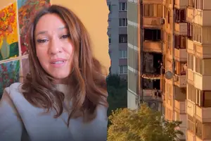 Наталка Карпа показала фото наслідків удару РФ по житловому будинку