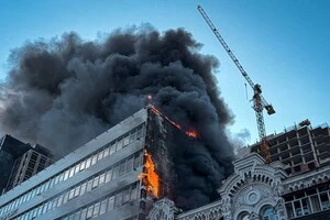 Наслідки російського удару по Академії наук у Києві